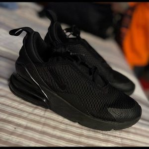 Kids Nike Air Max 270 triple black